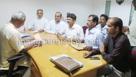 Karnataka region submitted a memorandum to MLA JR Lobo